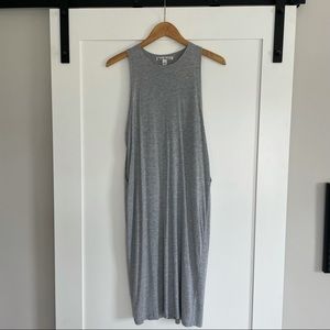 Acne Studios gray t-shirt dress (bump friendly!)